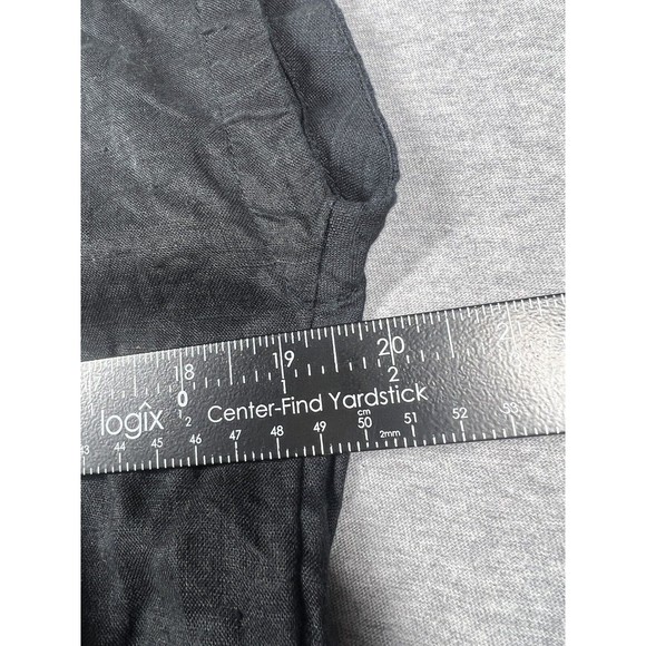 Athleta Womens XXS‎ Dress Straight Black White kaftan V-Neck Embroidery - Picture 5 of 7